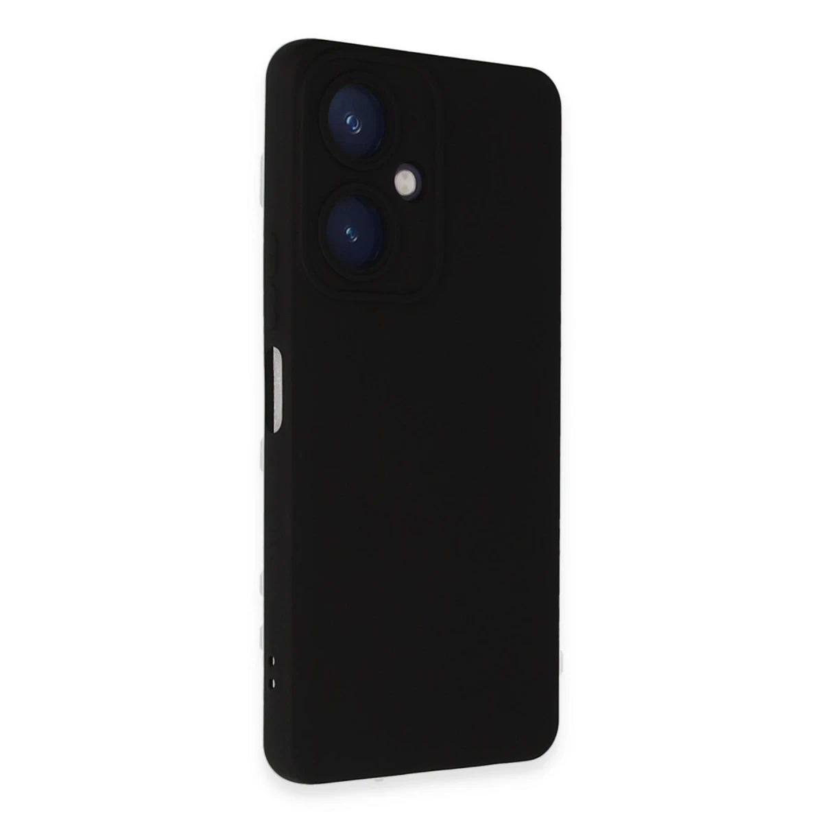 Vivo Y27 Kılıf Nano içi Kadife Silikon - Siyah