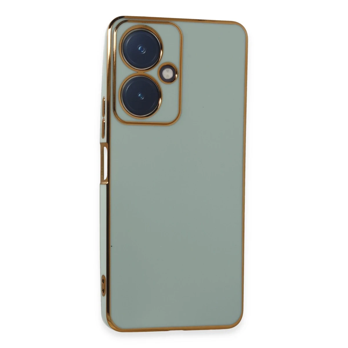 Vivo Y27 Kılıf Volet Silikon - Açık Yeşil