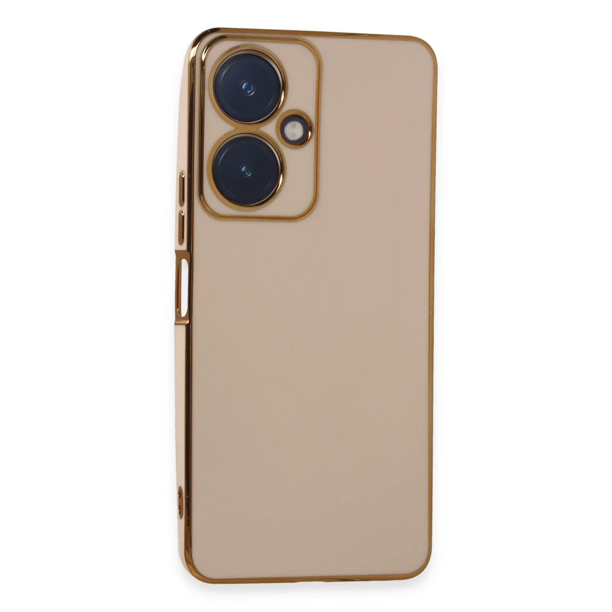 Vivo Y27 Kılıf Volet Silikon - Pembe