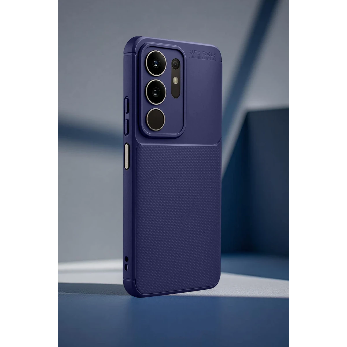 Vivo Y29 4G Auto Focus Karbon Kapak - Lacivert