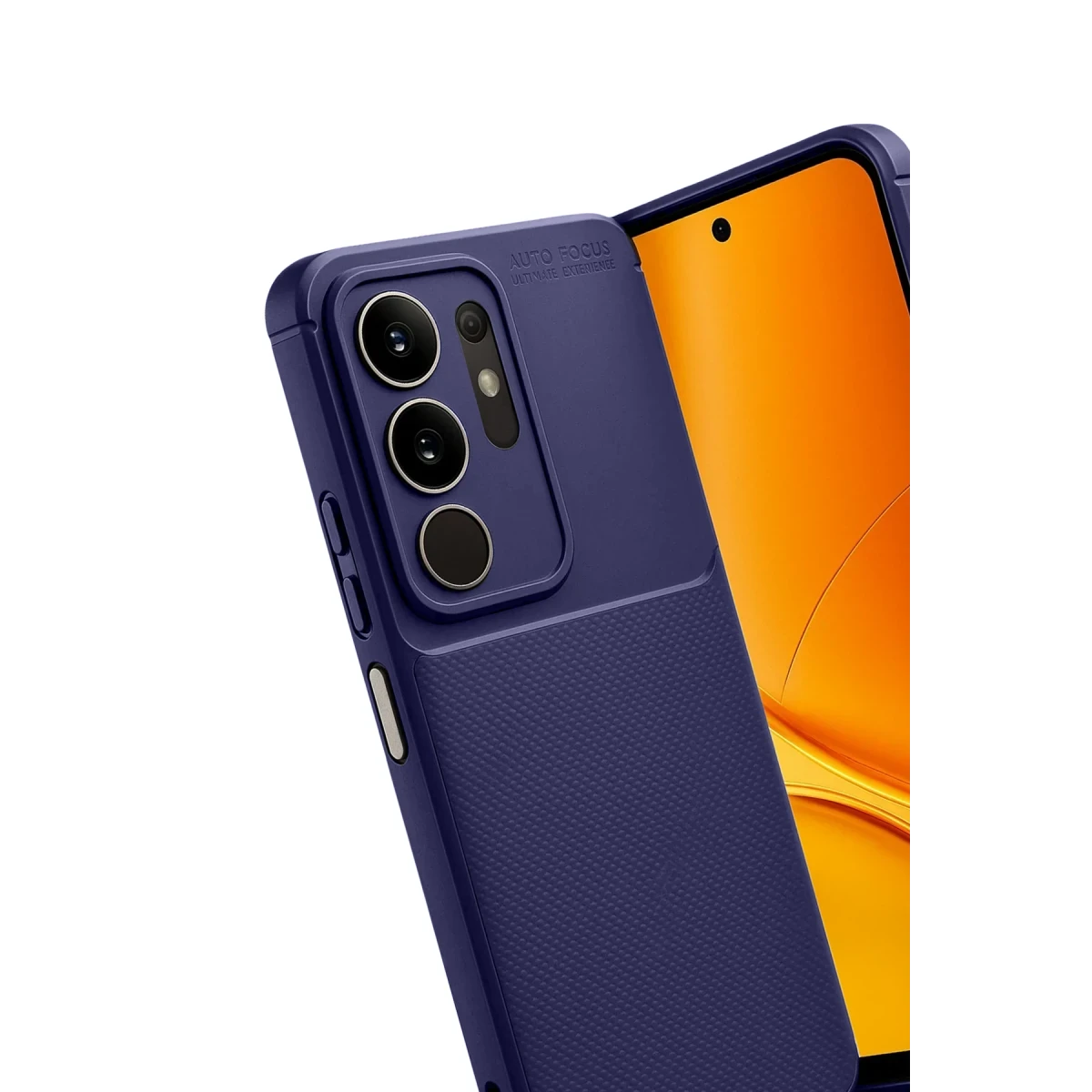 Vivo Y29 4G Auto Focus Karbon Kapak - Lacivert