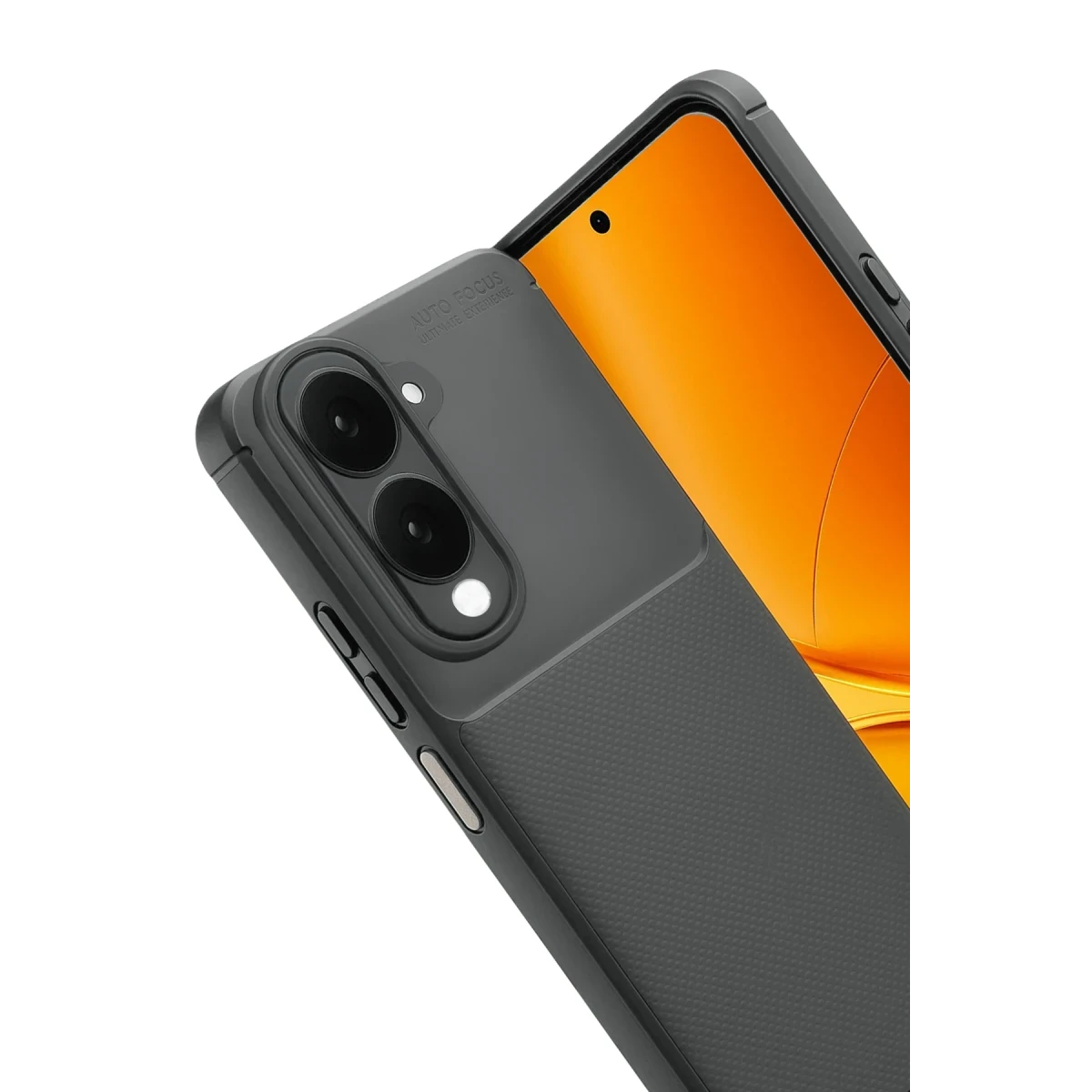 Vivo Y29S Auto Focus Karbon Kapak - Gri