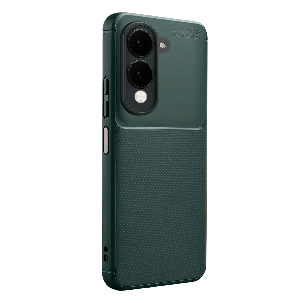 Vivo Y29S Auto Focus Karbon Kapak - Koyu Yeşil