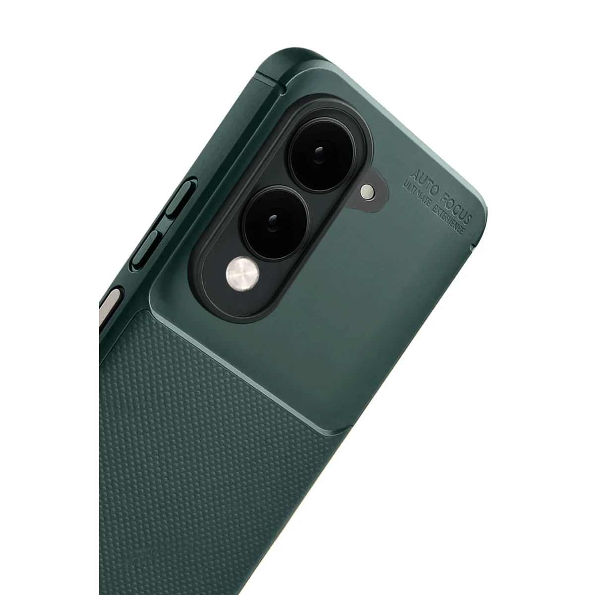 Vivo Y29S Auto Focus Karbon Kapak - Koyu Yeşil