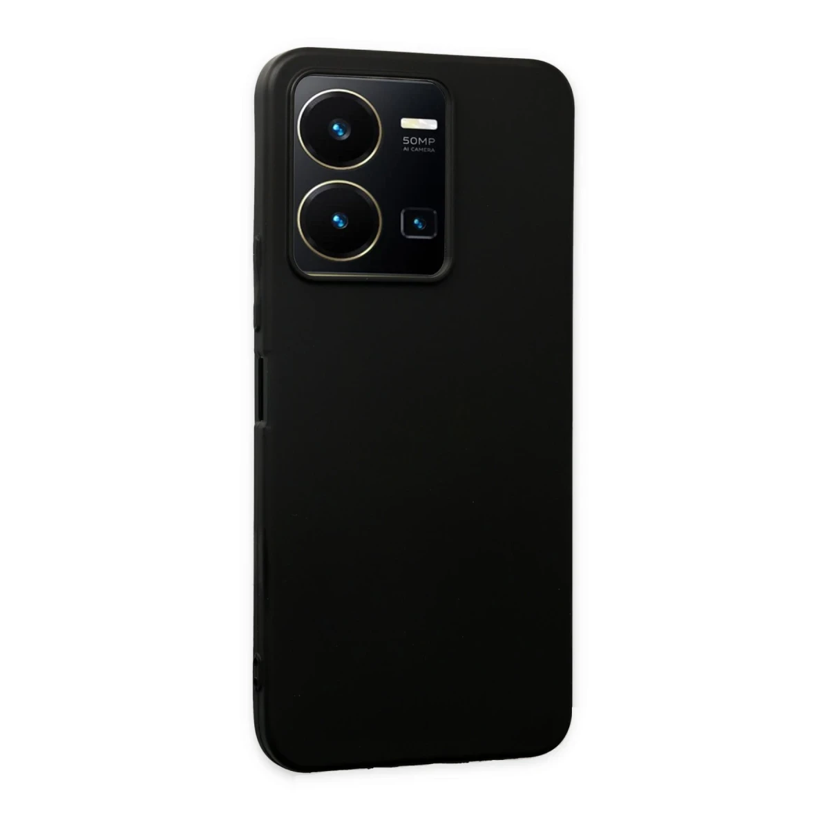 Vivo Y35 Kılıf First Silikon - Siyah