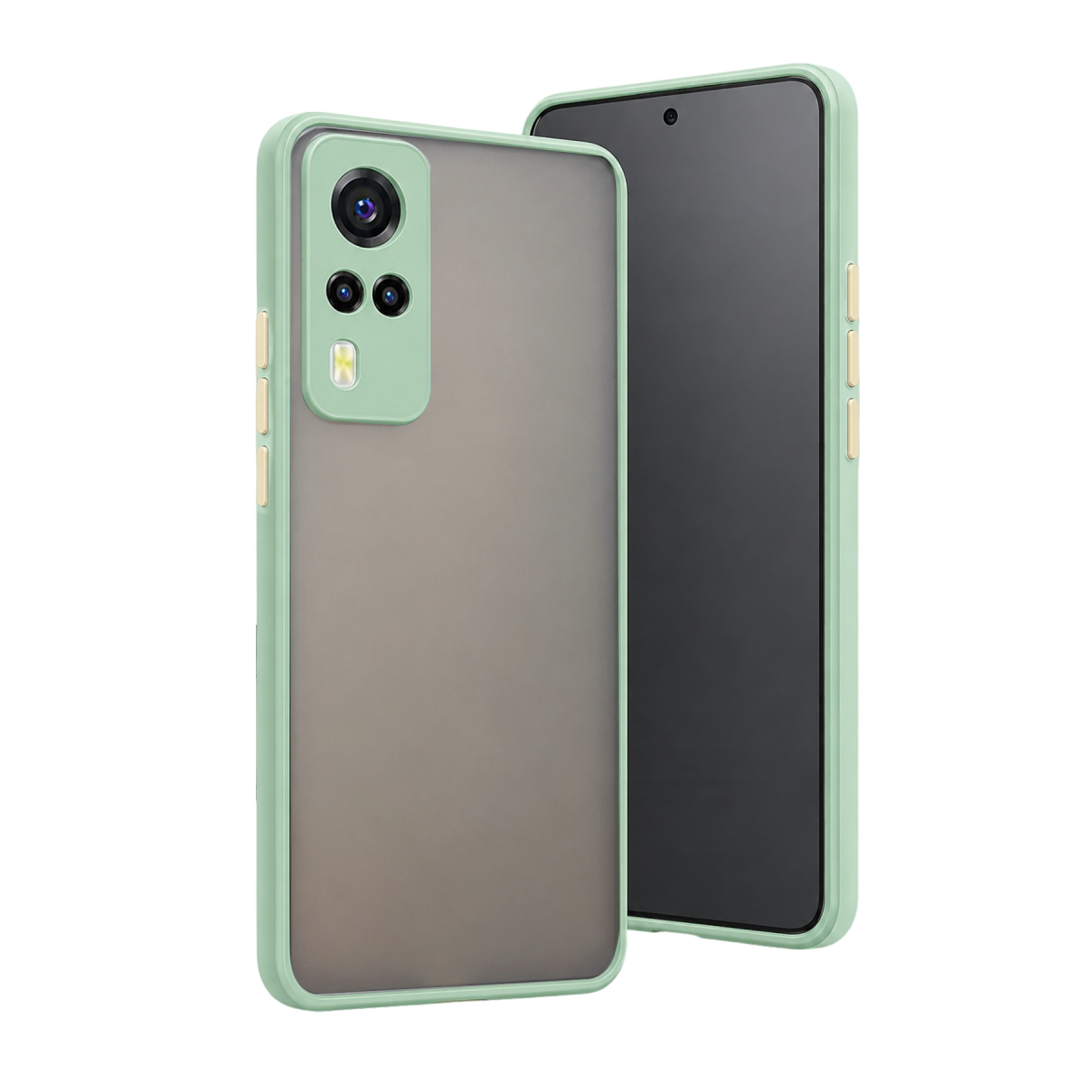 Vivo Y53S Kılıf Montreal Silikon Kapak - Turkuaz