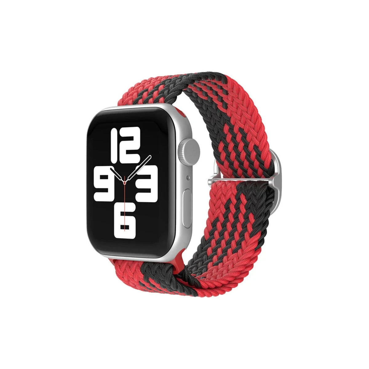 Watch 20mm Star Kordon - Kırmızı-Siyah
