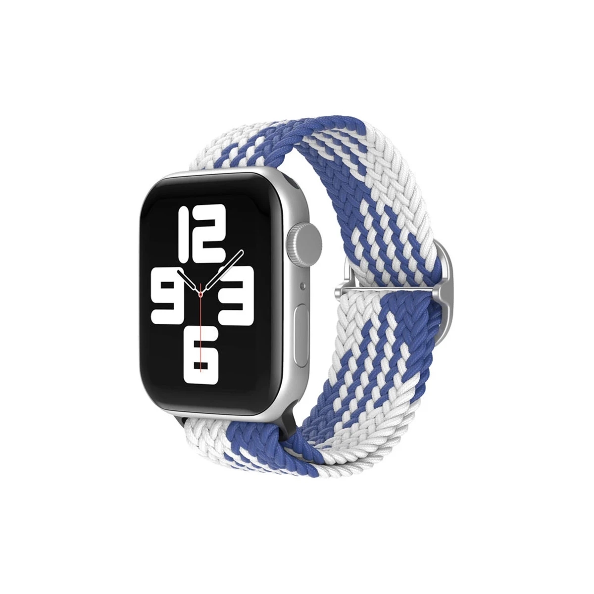 Watch 22mm Star Kordon - Mavi-Beyaz