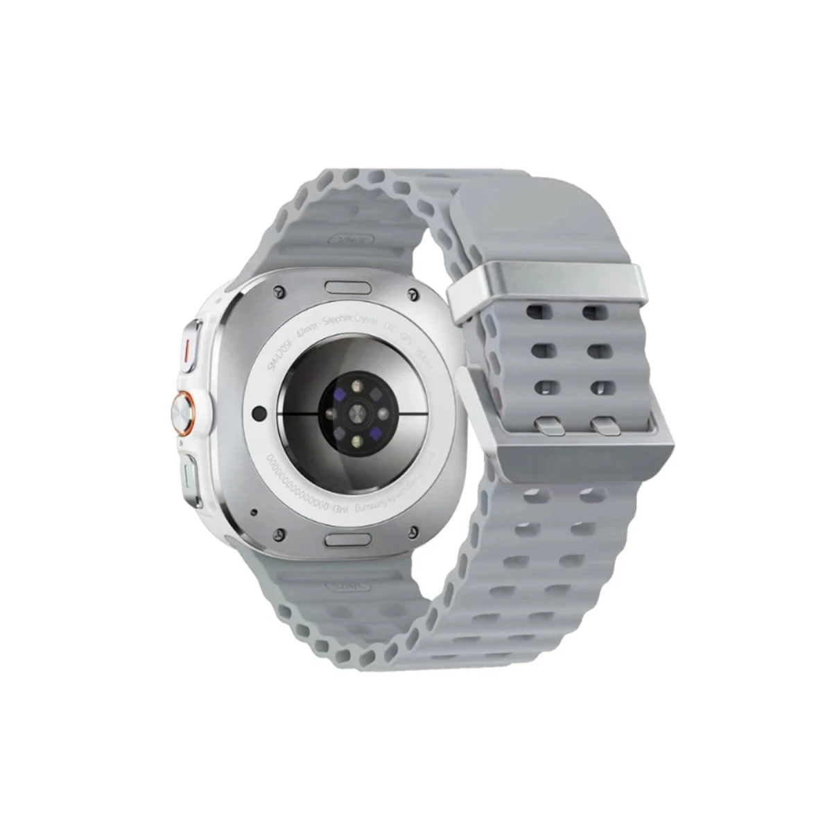 Watch 7 Ultra KR417 Rug Silikon Kordon - Gri