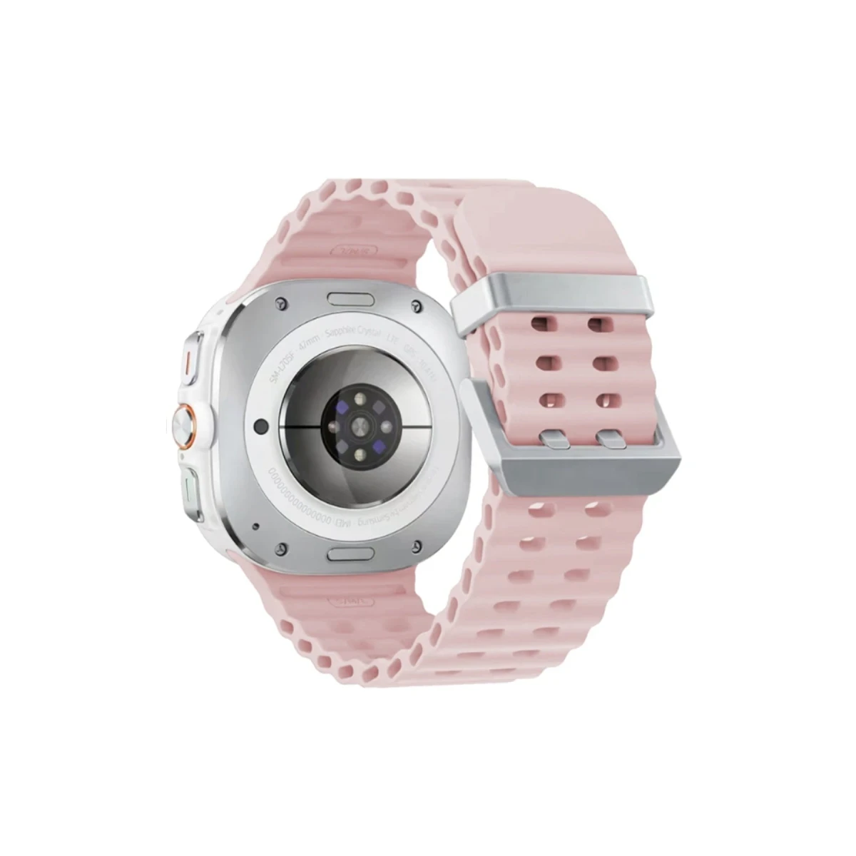 Watch 7 Ultra KR417 Rug Silikon Kordon - Pudra