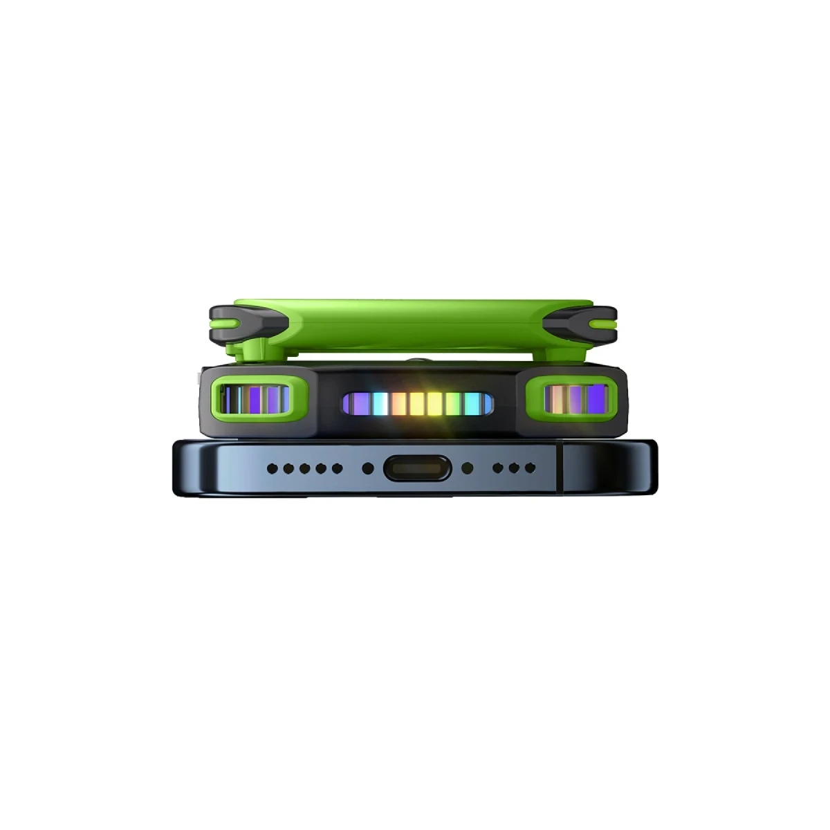 X111 RGB Radyatör Telefon Soğutucu Fan - Siyah