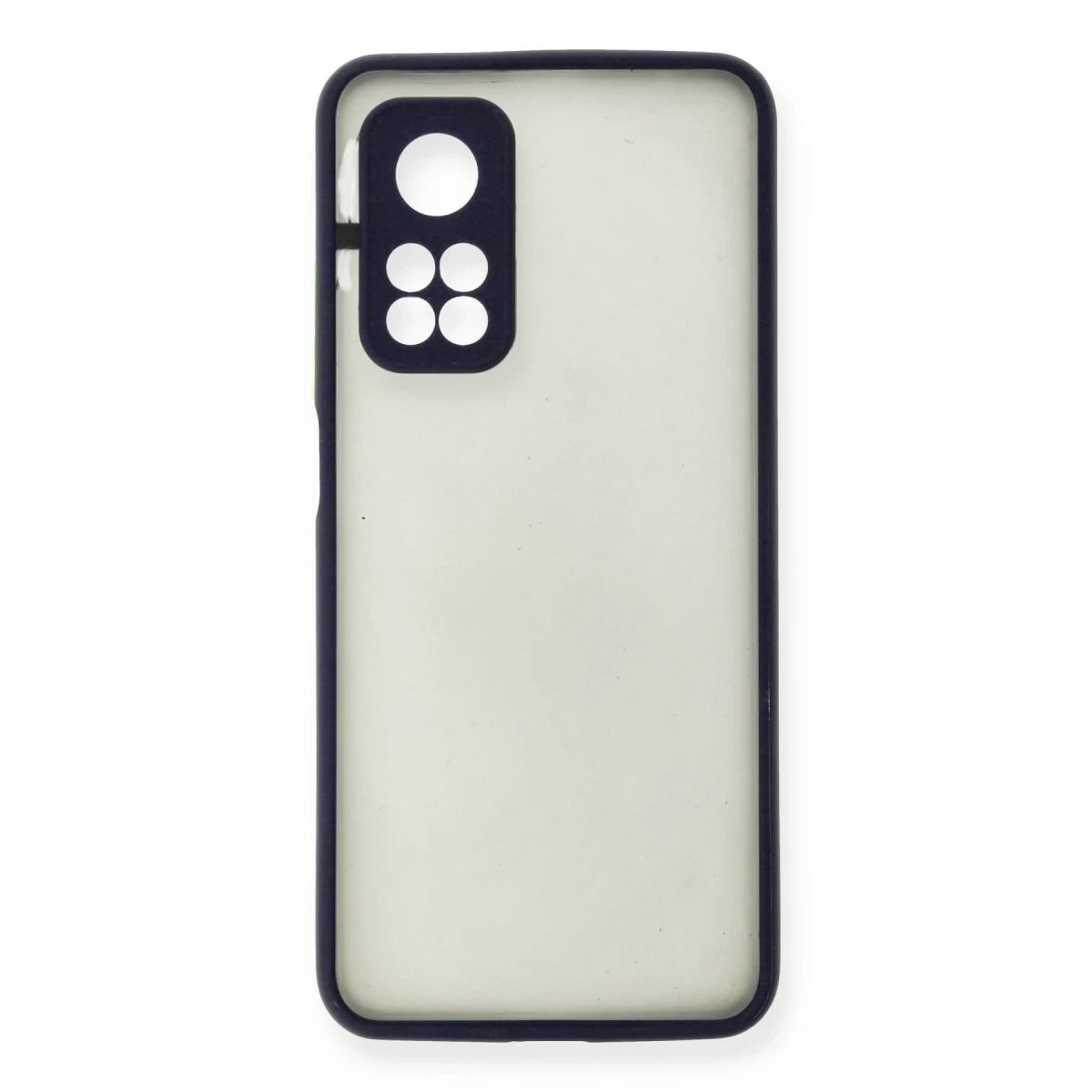 Xiaomi Mi 10T Kılıf Montreal Silikon Kapak - Lacivert