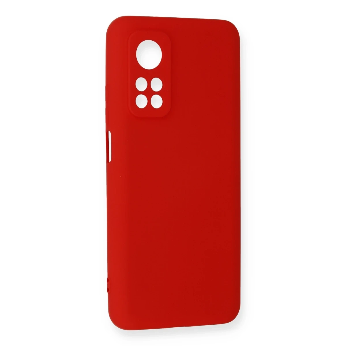 Xiaomi Mi 10T Kılıf Nano içi Kadife Silikon - Kırmızı