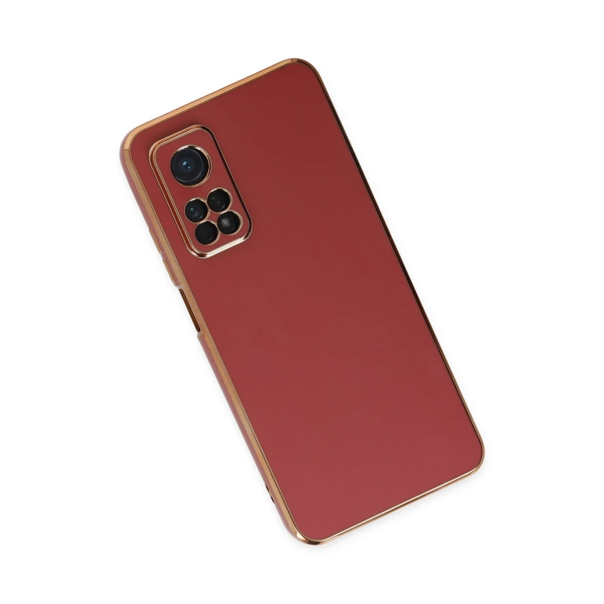 Xiaomi Mi 10T Kılıf Volet Silikon - Kırmızı