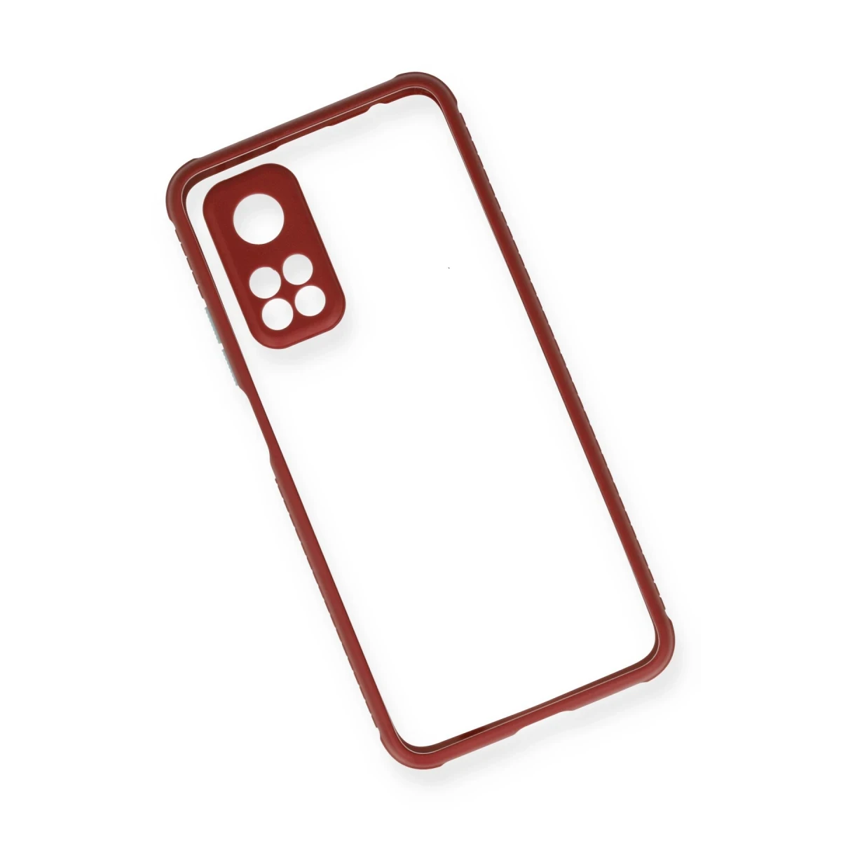 Xiaomi Mi 10T Pro Kılıf Miami Şeffaf Silikon - Fuşya