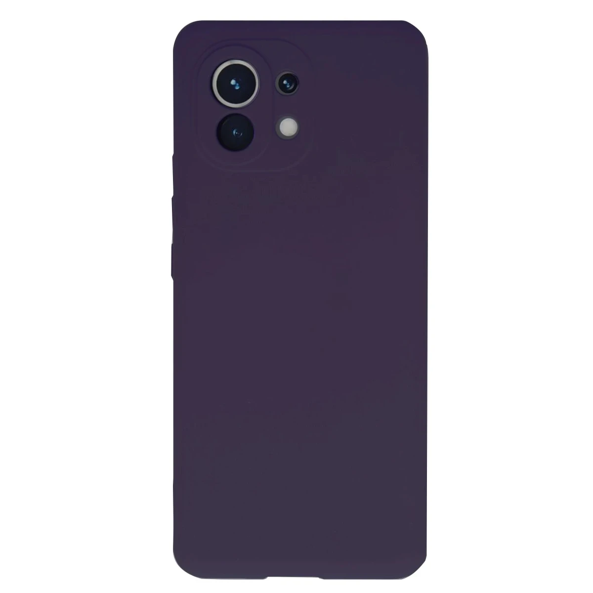 Xiaomi Mi 11 Kılıf Nano içi Kadife Silikon - Mor