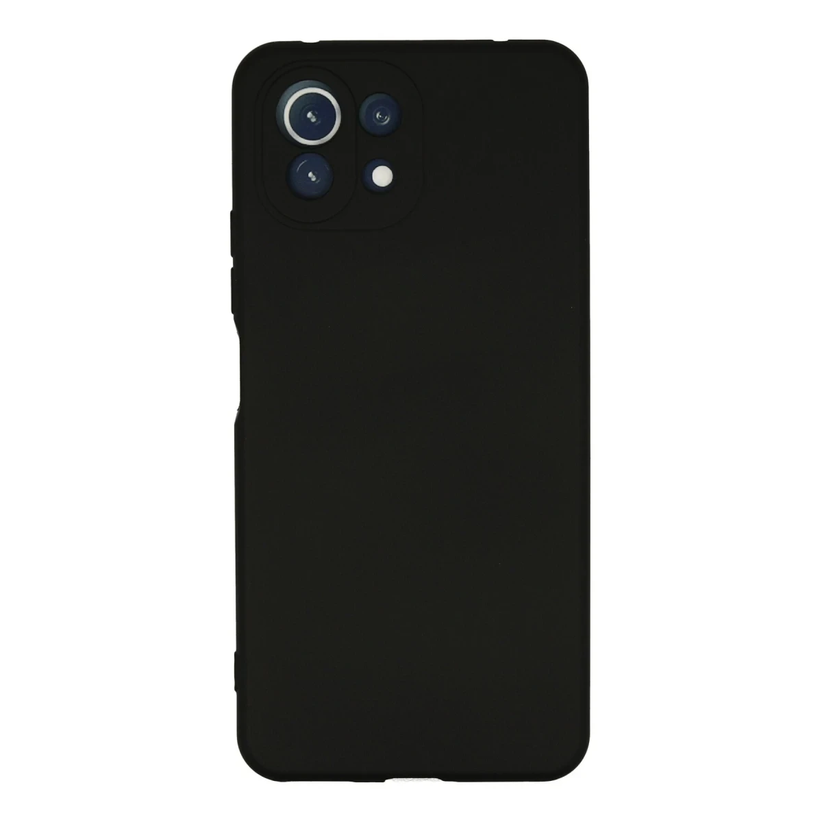 Xiaomi Mİ 11 Lite Kılıf Nano içi Kadife Silikon - Siyah
