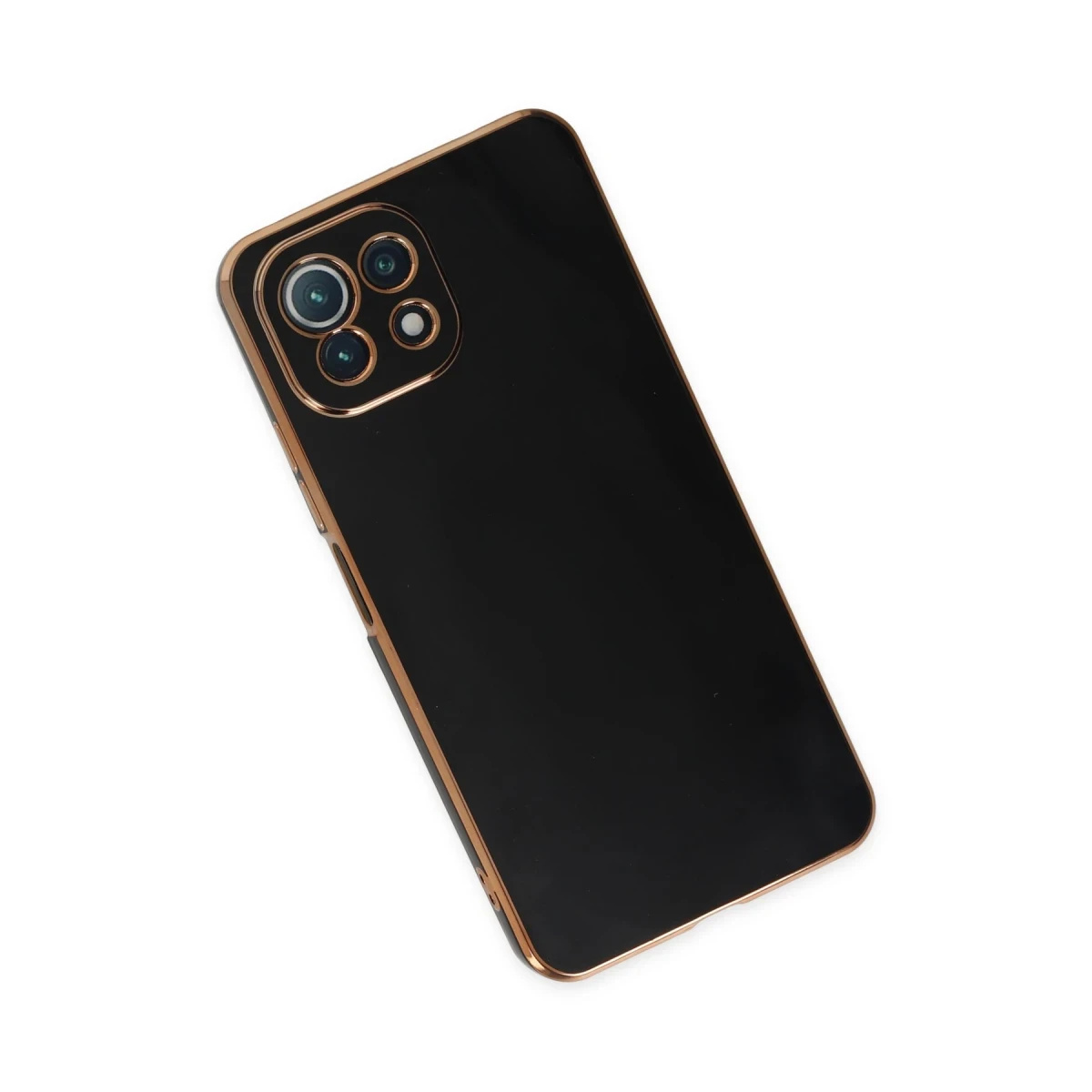 Xiaomi Mİ 11 Lite Kılıf Volet Silikon - Siyah