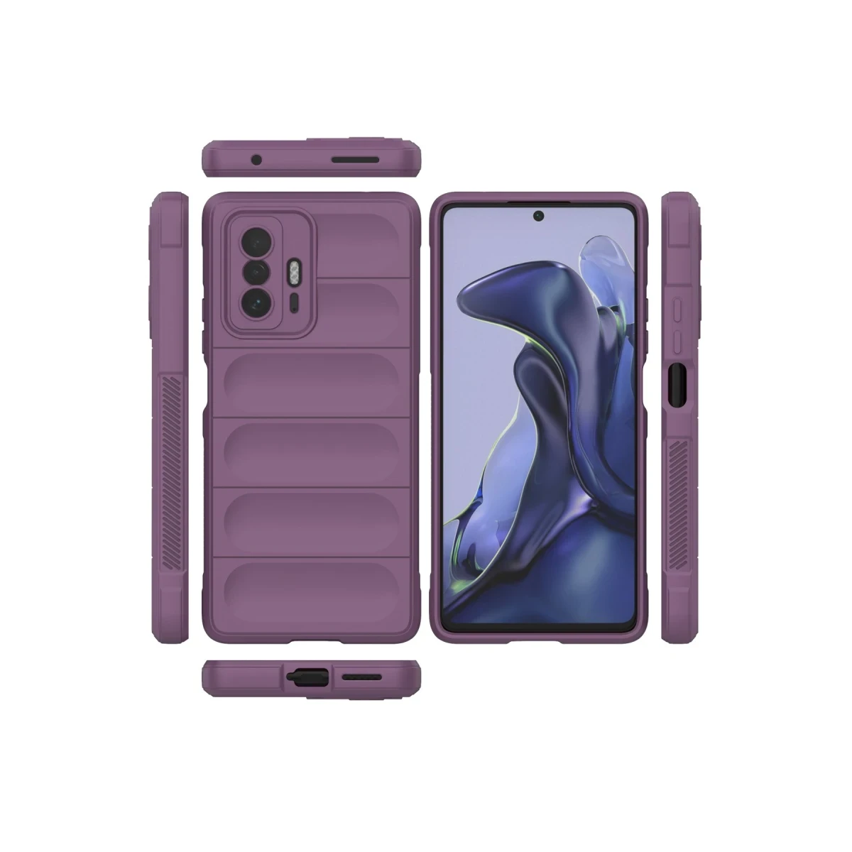 Xiaomi Mi 11T Kılıf Optimum Silikon - Mor