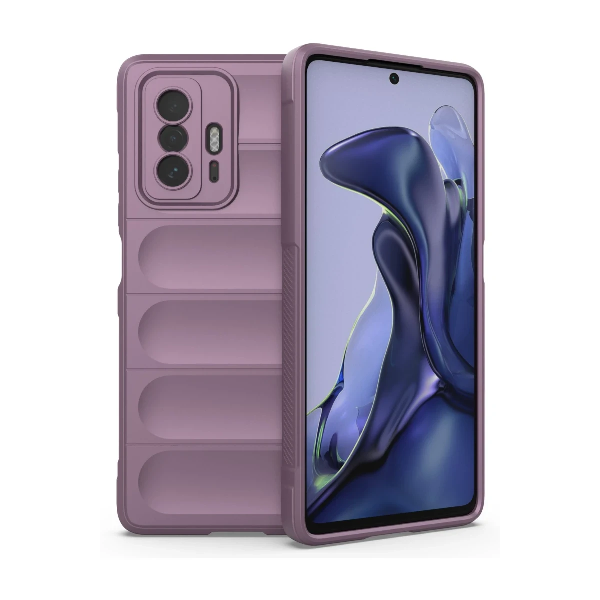 Xiaomi Mi 11T Kılıf Optimum Silikon - Mor