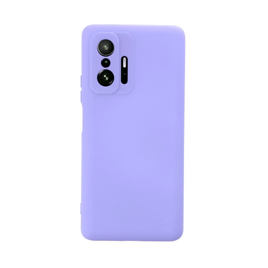Xiaomi Mi 11T Pro Kılıf Nano içi Kadife Silikon - Lila