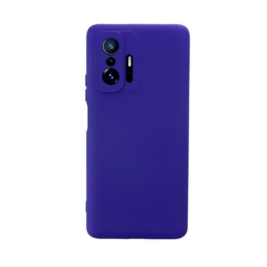 Xiaomi Mi 11T Pro Kılıf Nano içi Kadife Silikon - Mor