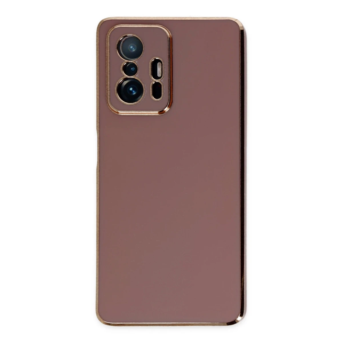 Xiaomi Mi 11T Pro Kılıf Volet Silikon - Kırmızı