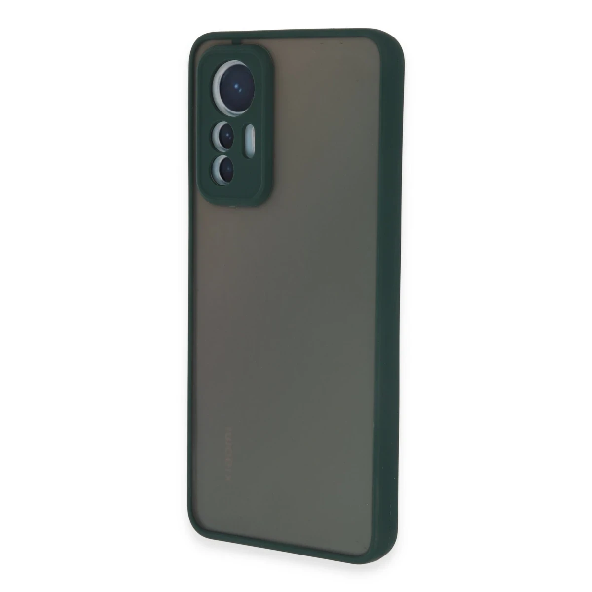 Xiaomi Mi 12 Lite Kılıf Montreal Silikon Kapak - Yeşil