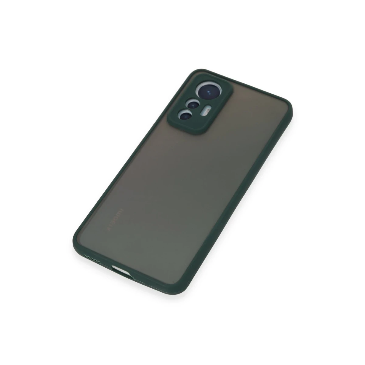 Xiaomi Mi 12 Lite Kılıf Montreal Silikon Kapak - Yeşil