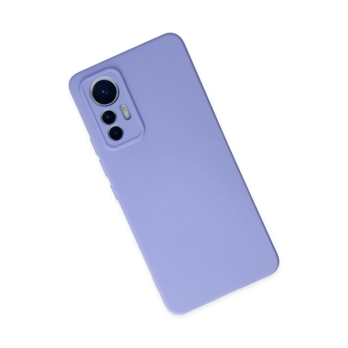 Xiaomi Mi 12 Lite Kılıf Nano içi Kadife Silikon - Lila