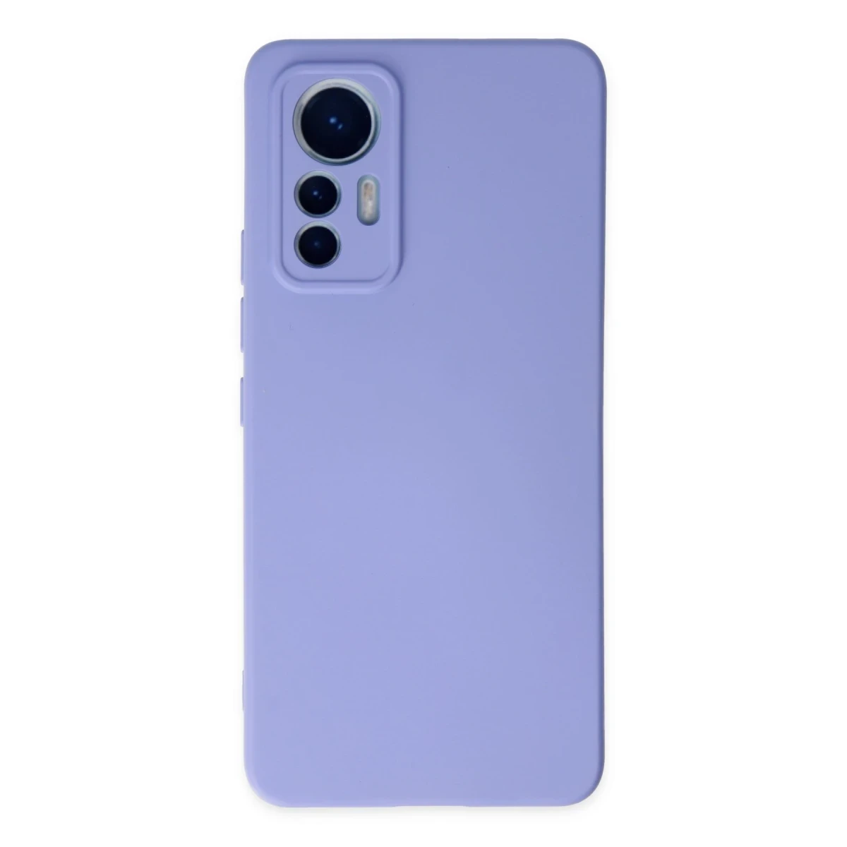 Xiaomi Mi 12 Lite Kılıf Nano içi Kadife Silikon - Lila