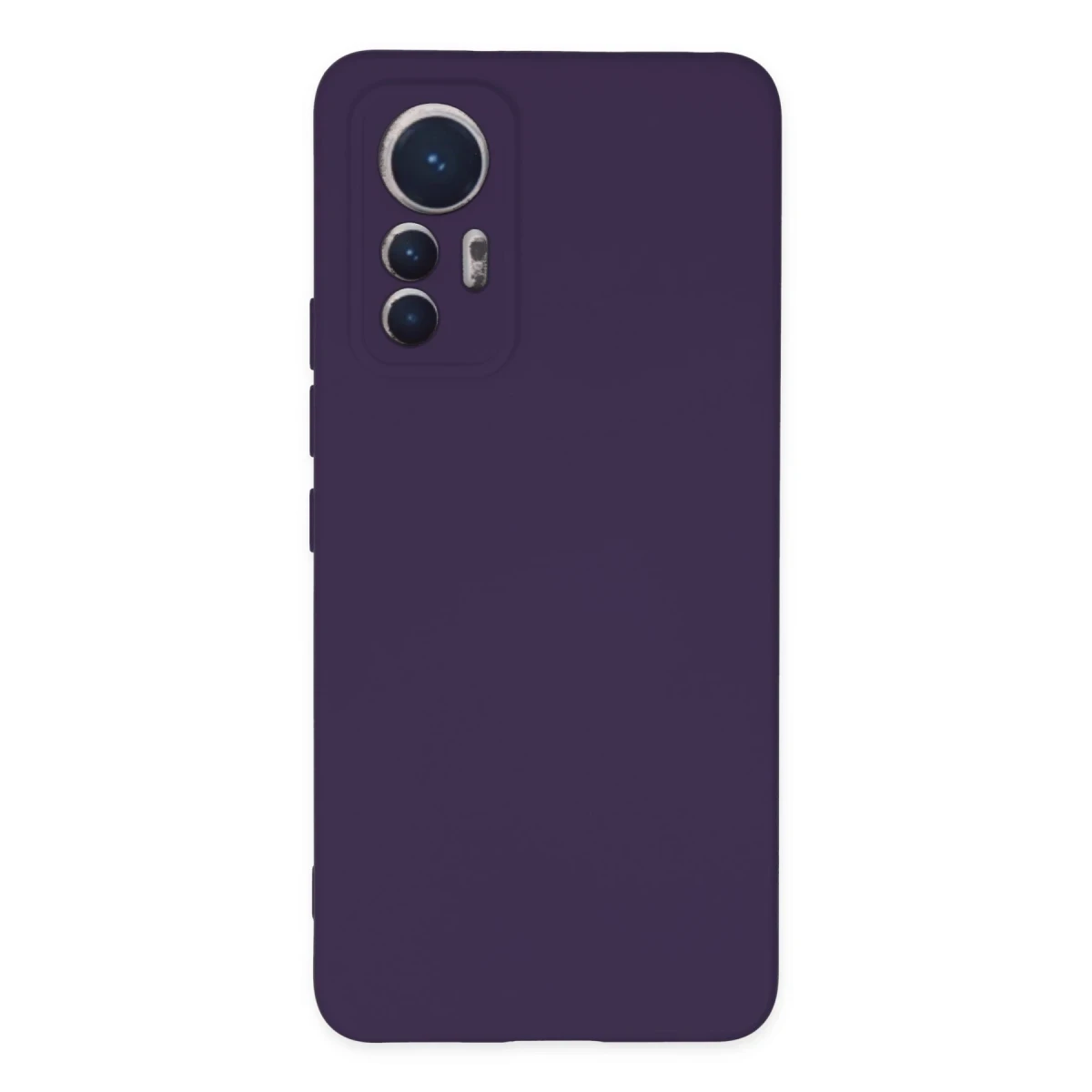 Xiaomi Mi 12 Lite Kılıf Nano içi Kadife Silikon - Mor