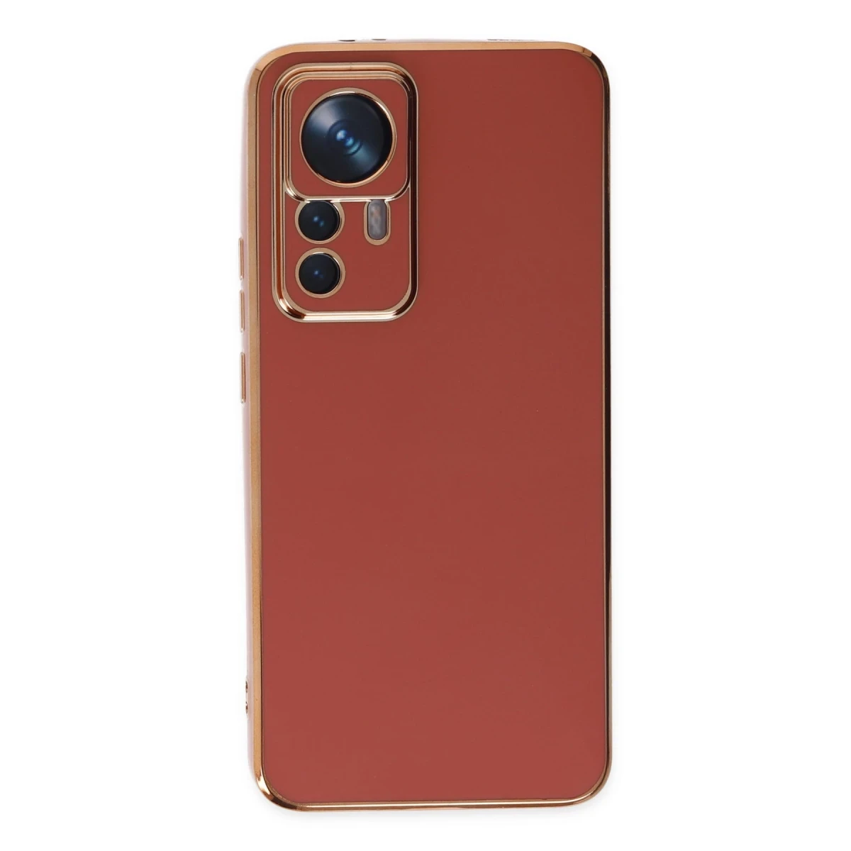 Xiaomi Mi 12T Pro Kılıf Volet Silikon - Kırmızı