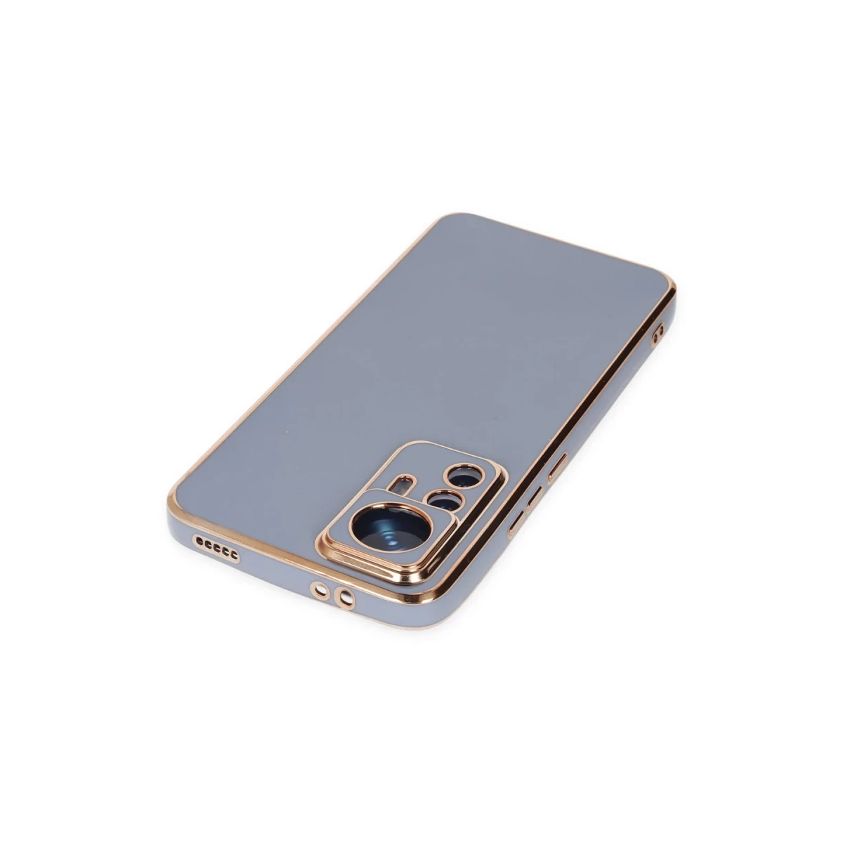 Xiaomi Mi 12T Pro Kılıf Volet Silikon - Mavi