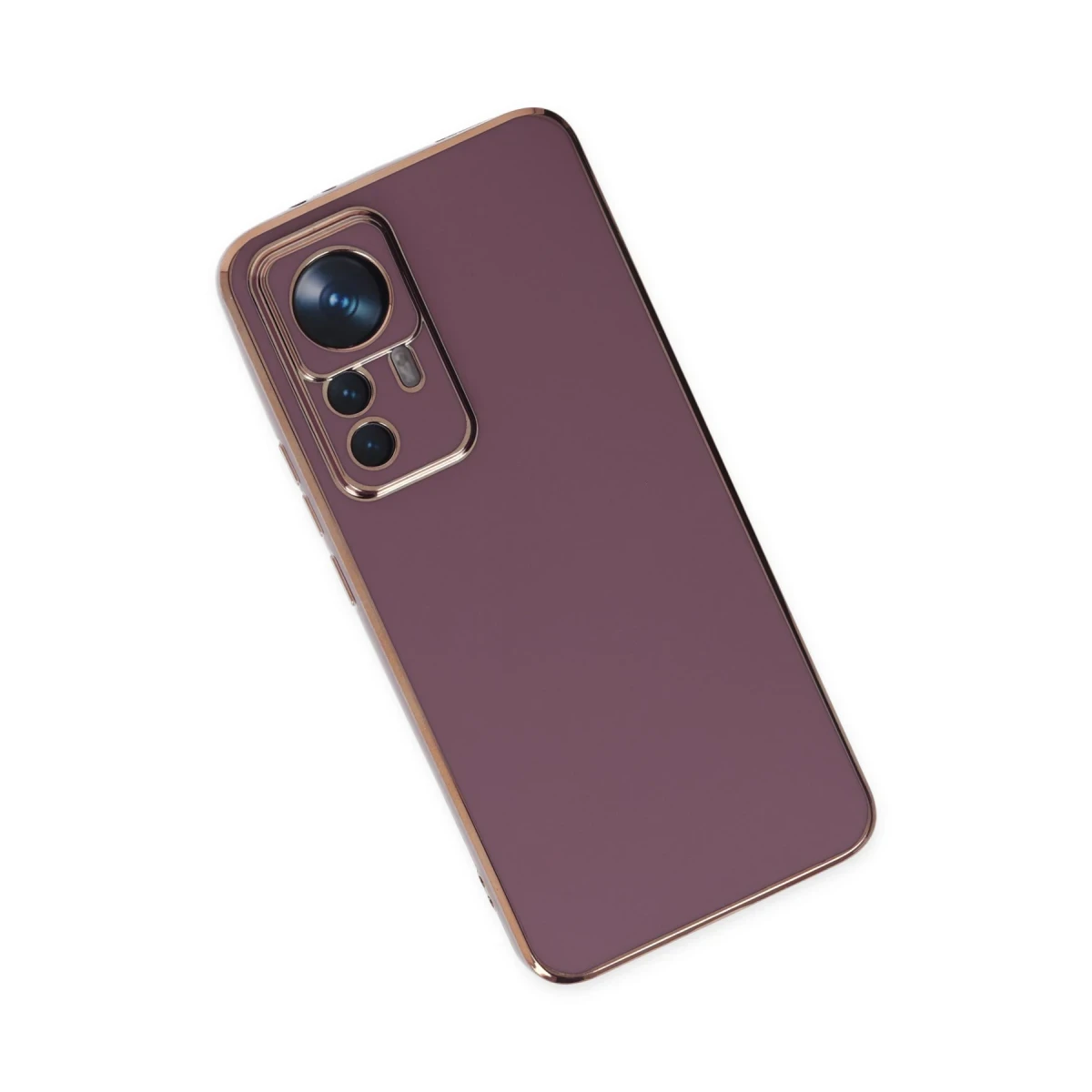 Xiaomi Mi 12T Pro Kılıf Volet Silikon - Mor