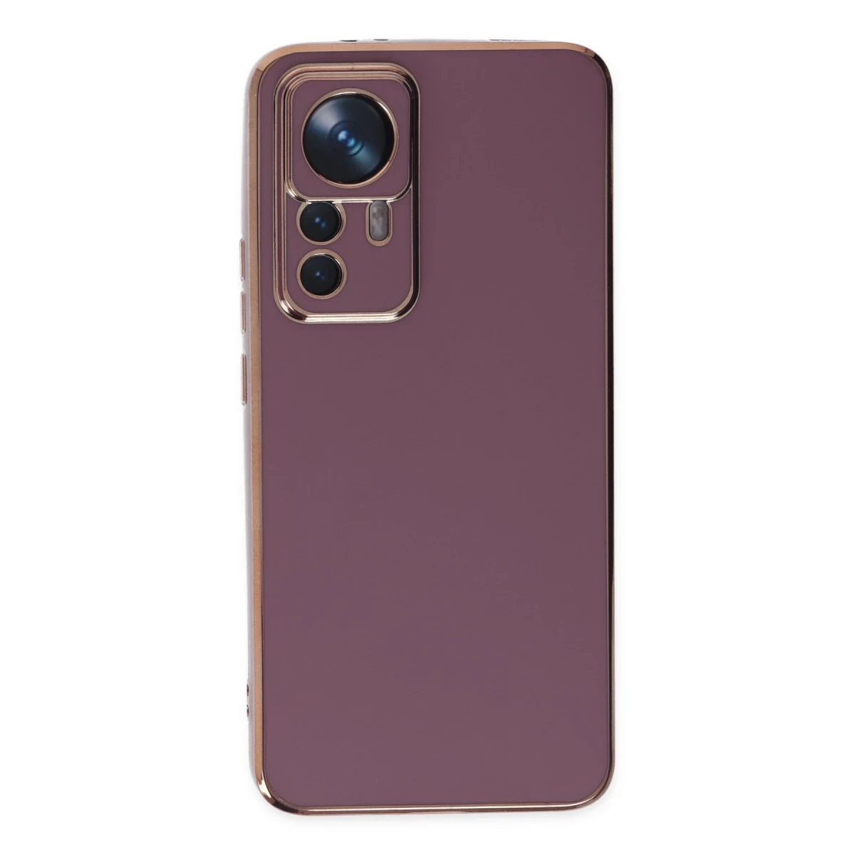 Xiaomi Mi 12T Pro Kılıf Volet Silikon - Mor