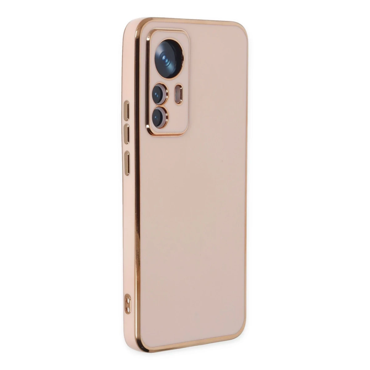 Xiaomi Mi 12T Pro Kılıf Volet Silikon - Pembe