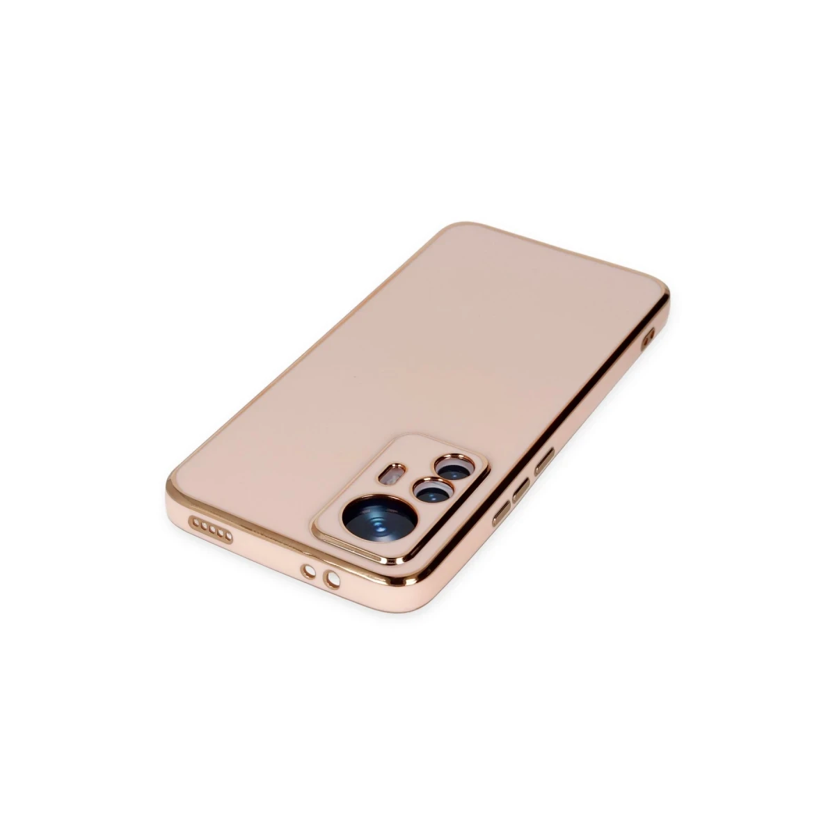 Xiaomi Mi 12T Pro Kılıf Volet Silikon - Pembe
