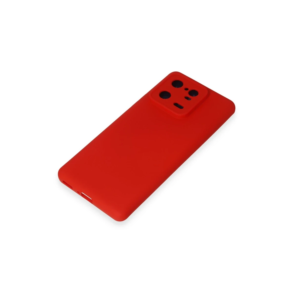 Xiaomi Mi 13 Pro Kılıf Nano içi Kadife Silikon - Kırmızı