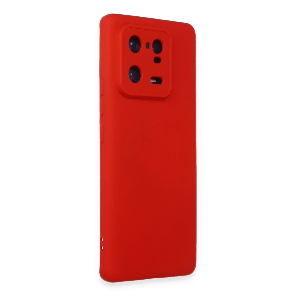 Xiaomi Mi 13 Pro Kılıf Nano içi Kadife Silikon - Kırmızı