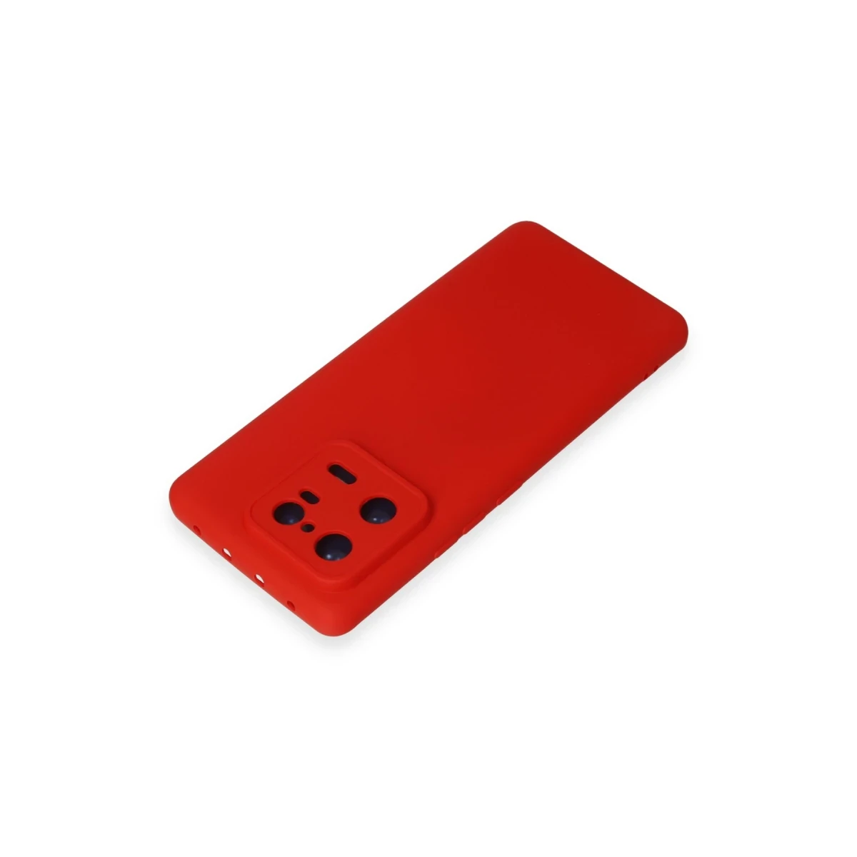 Xiaomi Mi 13 Pro Kılıf Nano içi Kadife Silikon - Kırmızı