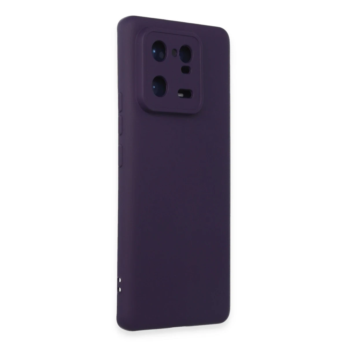 Xiaomi Mi 13 Pro Kılıf Nano içi Kadife Silikon - Mor