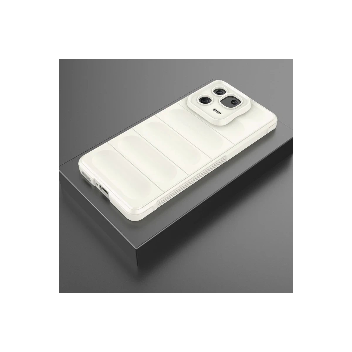 Xiaomi Mi 13 Pro Kılıf Optimum Silikon - Krem