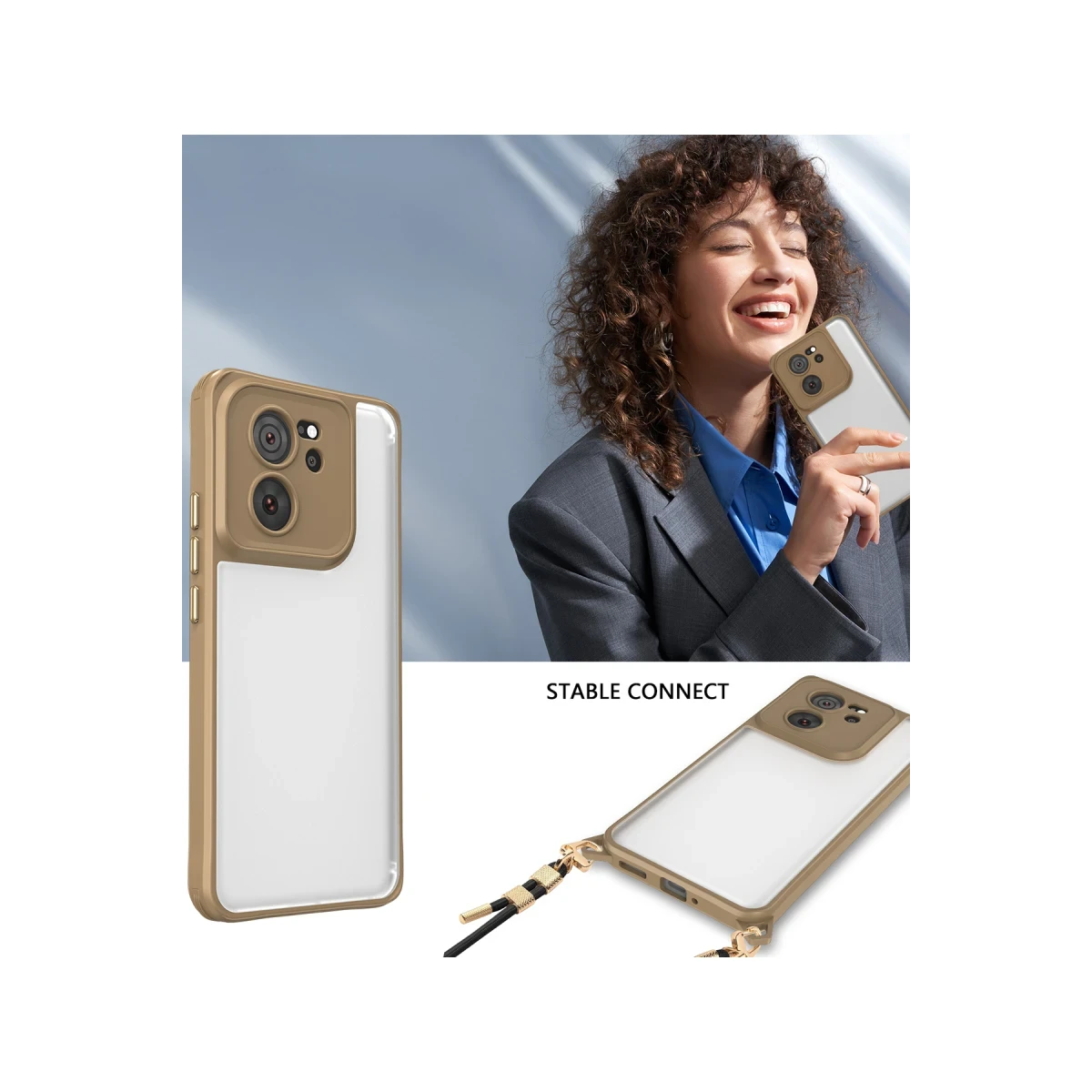 Xiaomi Mi 13T Pro Kılıf Penta Silikon Kılıf - Şeffaf