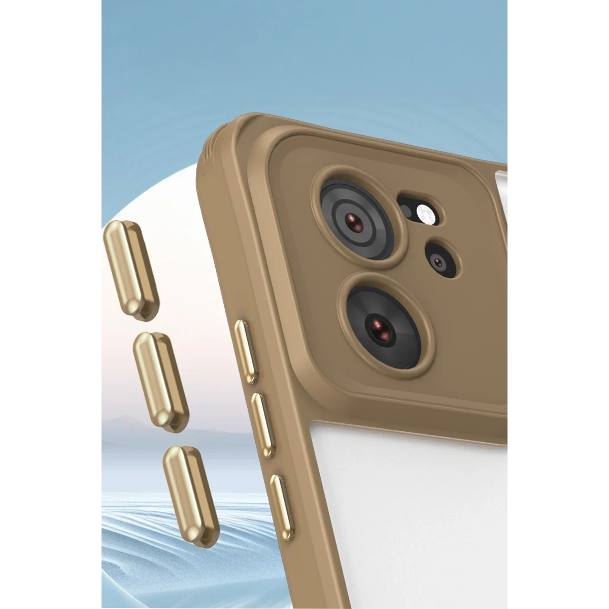 Xiaomi Mi 13T Pro Kılıf Penta Silikon Kılıf - Siyah