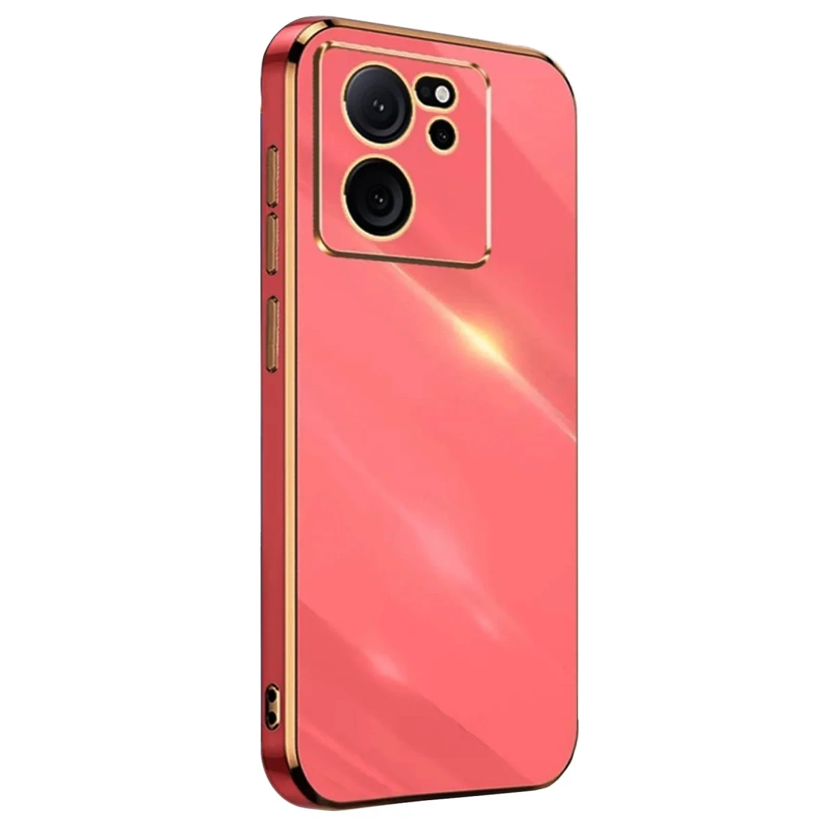 Xiaomi Mi 13T Pro Kılıf Volet Silikon - Kırmızı