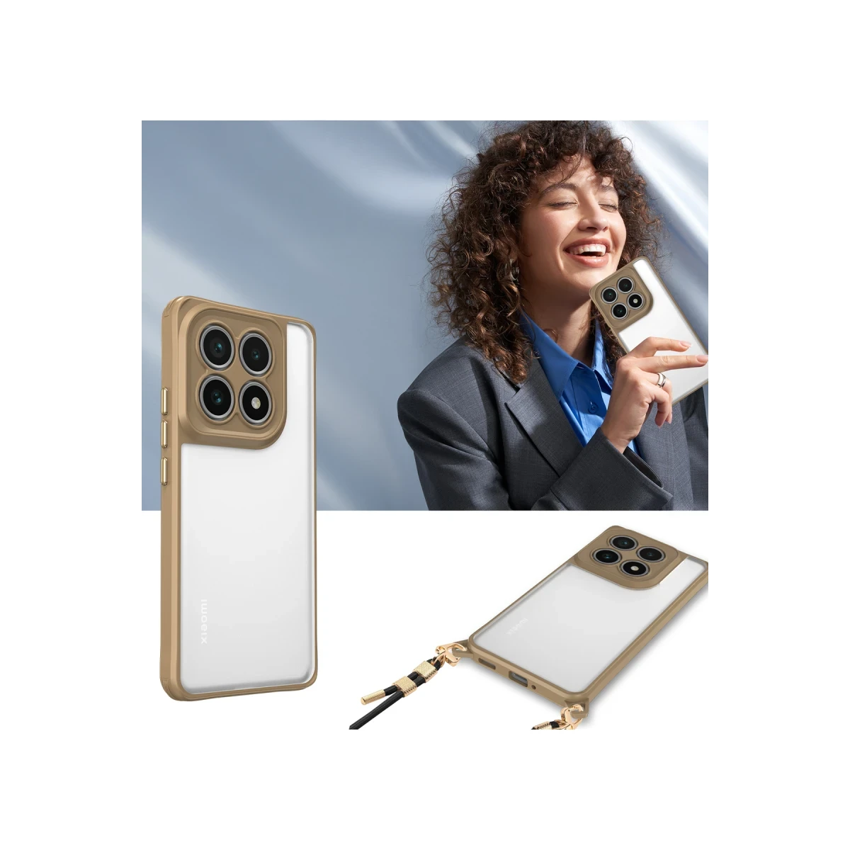 Xiaomi Mi 14T Kılıf Penta Silikon Kılıf - Titan Gri