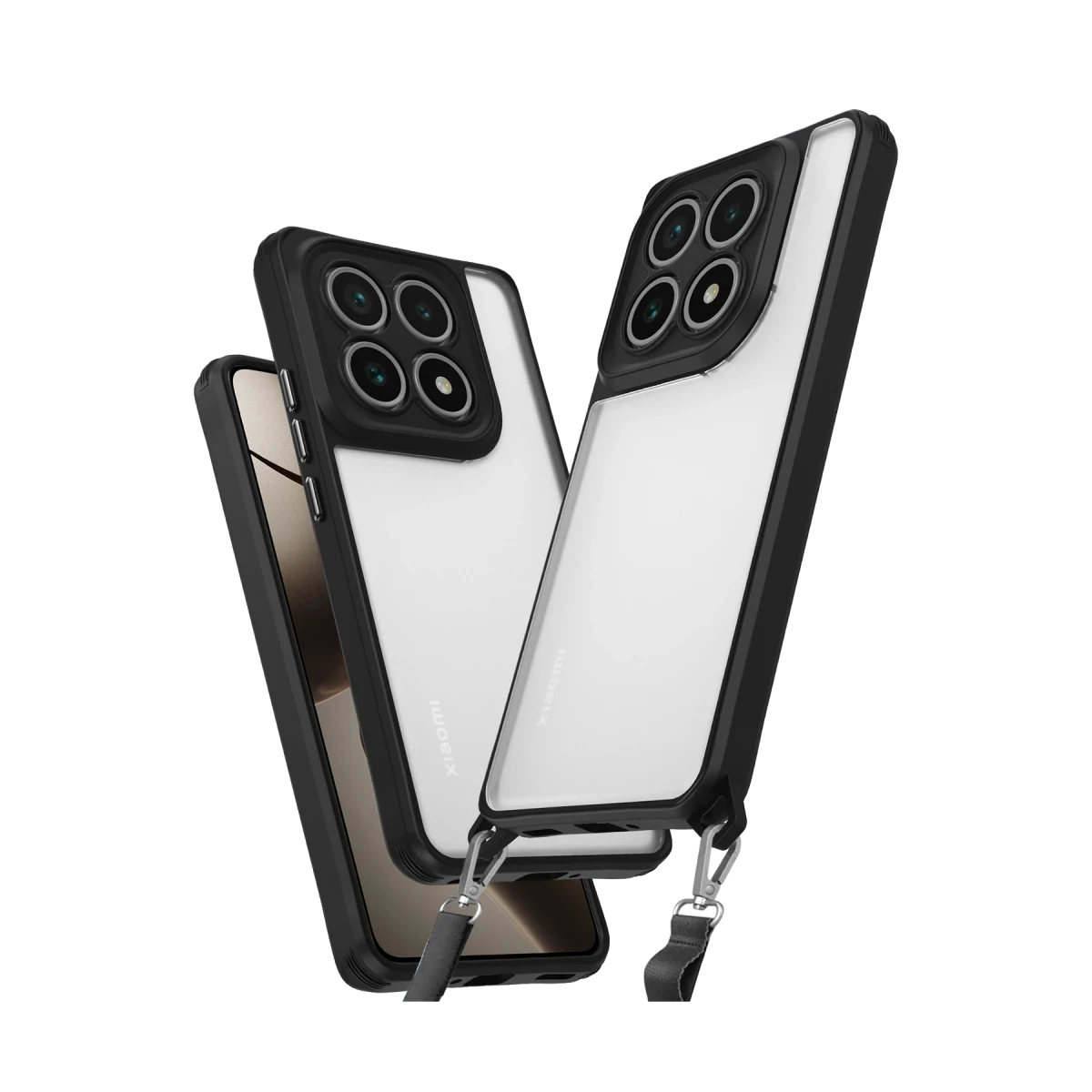 Xiaomi Mi 14T Pro Kılıf Penta Silikon Kılıf - Siyah