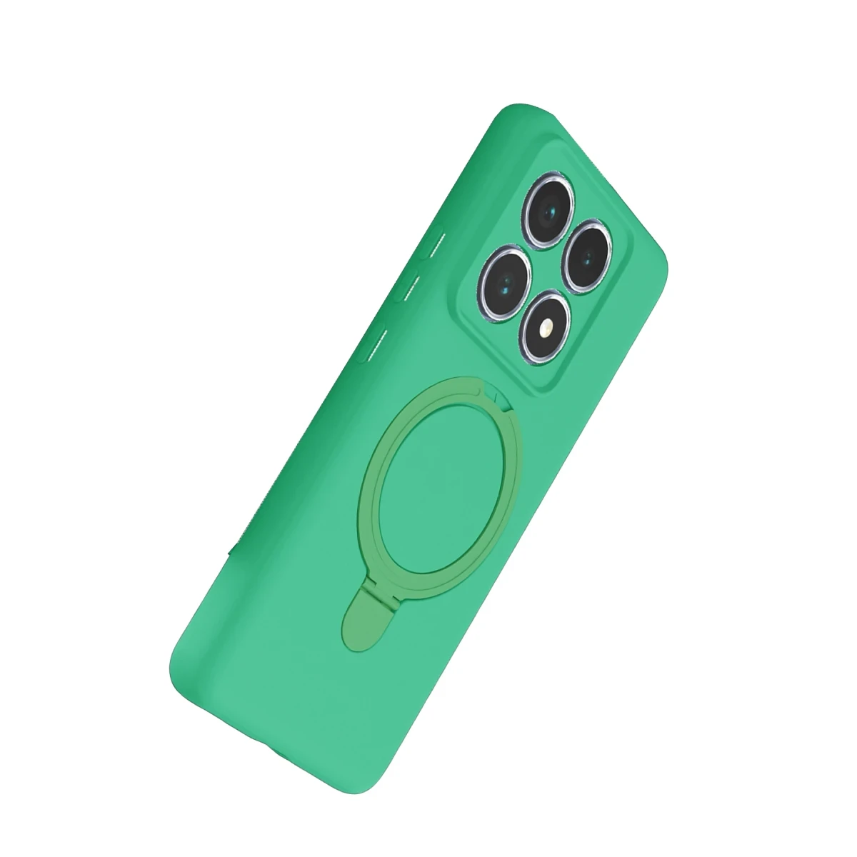 Xiaomi Mi 14T Pro Regal Magsafe Standlı Kapak - Yeşil