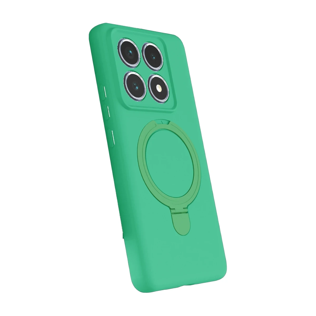 Xiaomi Mi 14T Pro Regal Magsafe Standlı Kapak - Yeşil